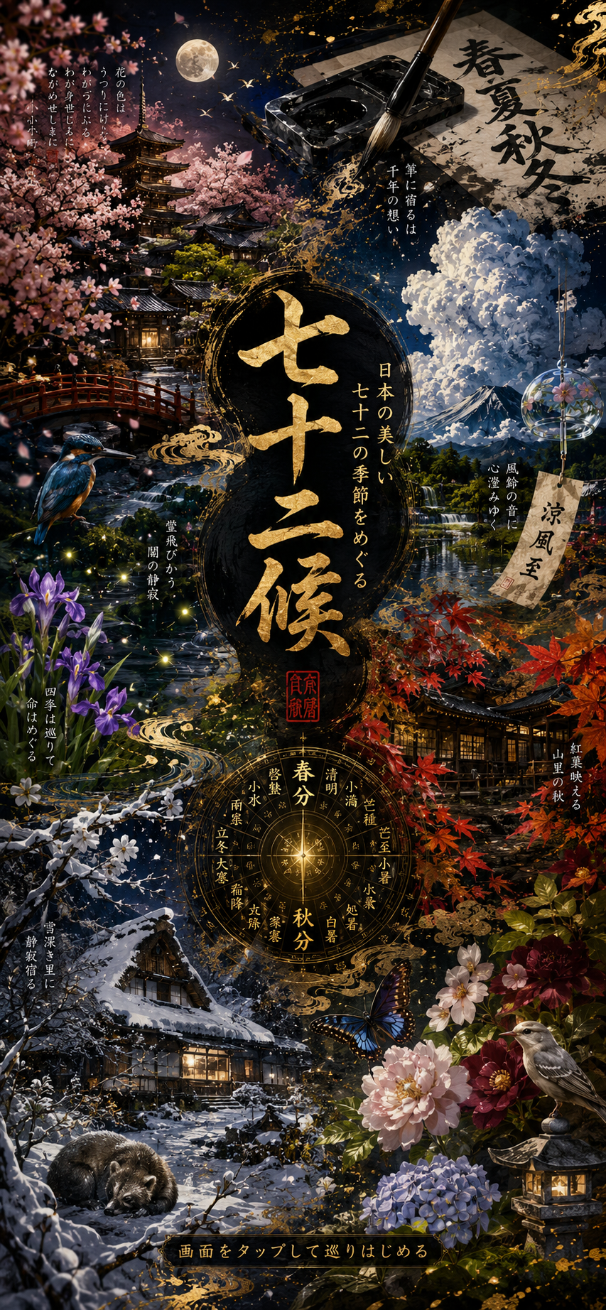 こよみ 七十二候 アプリアイコン